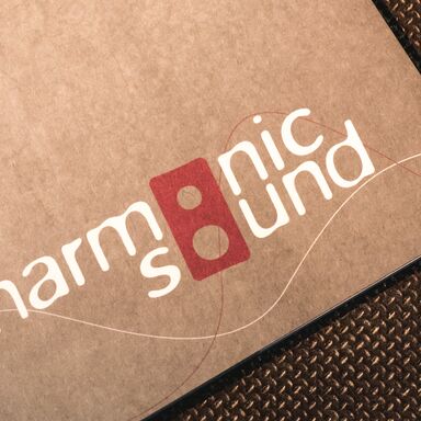 Großansicht des Logos der Markenentwicklung der Firma Harmonic Sound Veranstaltungstechnik Allgäu