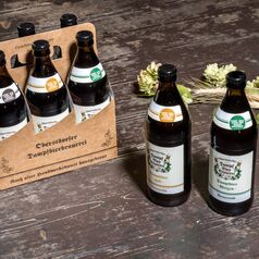 Gestaltung einer Produktverpackung und Produktgestaltung für ein Biertragerl