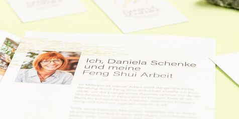 Übergreifender Feng Shui Gesamtflyer - Daniela Schenke Allgäu